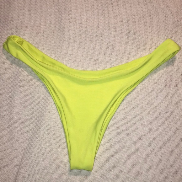 High Rise Neon Bikini Set - Picture 6 of 7